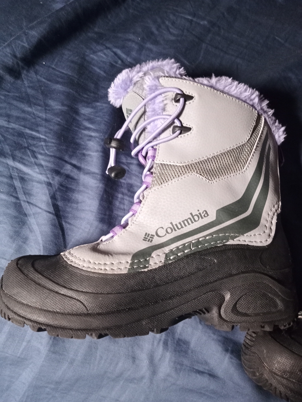 Columbia Kids' Purple Insulated Winter Boots